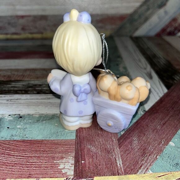 Precious Moments God Loveth a Cheerful Giver 25th Anniversary Ornament EUC RARE - Picture 5 of 9